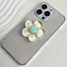 1 件可爱花朵设计手机支架 - 透明夜光树脂可折叠智能手机支架，生日/圣诞礼物，ABS 材质（斋月手机配件） - 彩色 - 查看 13