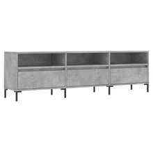 Meuble  gris béton 150x30x44,5 cm bois ingénierie