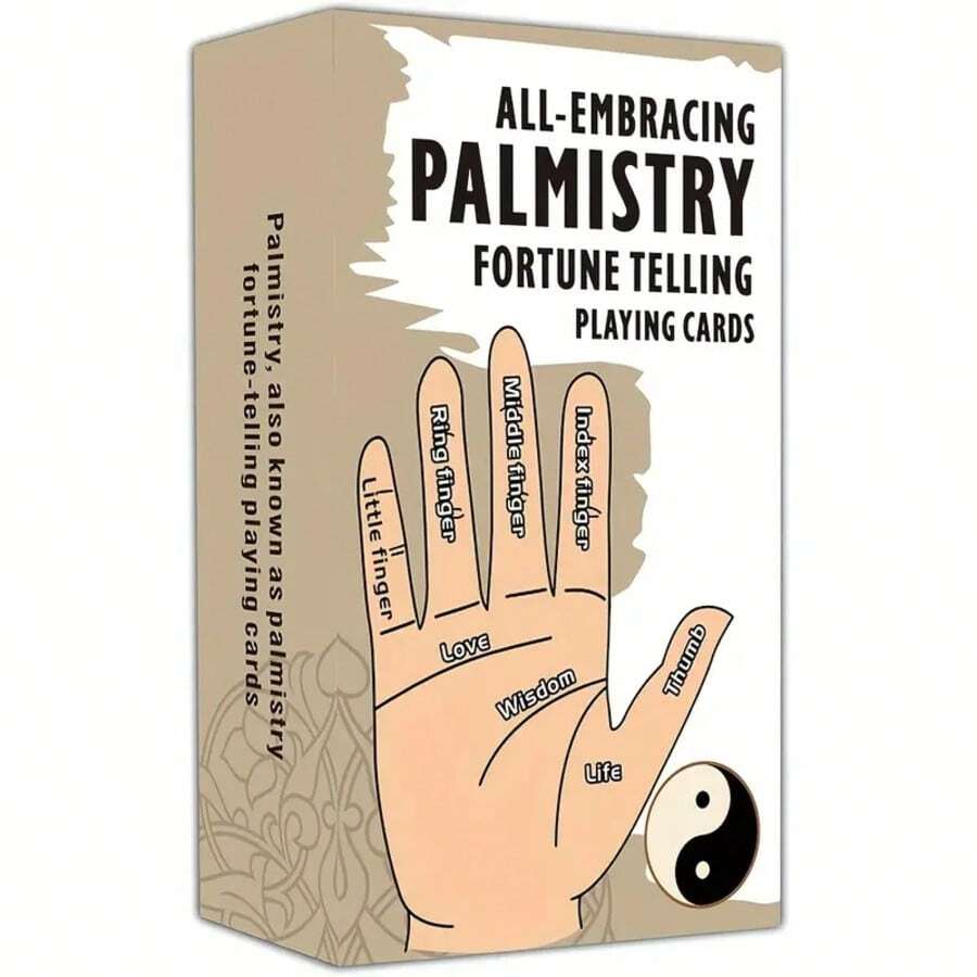 AllInclusive Handpalmlezenkaarten Unieke zelfontdekkingsorakelkaarten, leuke kaartspellen
