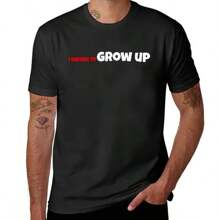 DAydrian Harding I Refuse To Grow Up DAydrian Harding Merch, Uni Tshirt Blend Hoodie T-Shirt Male Fashion Hot  Vintage