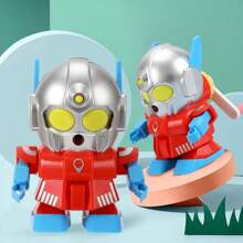 1 件可爱卡通风格学生用铅笔刀，自动进纸，手摇铅笔刀，适合作为学生用品或教师礼物 - 彩色 - 查看 10