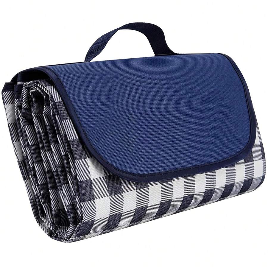 Waterproof Picnic Blanket Foldable, Extra Large Outdoor Picnic Mat For Beach, Camping Grass Party, Hiking, Travel