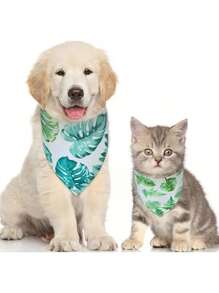 1pc Pet Triangle Bib, Drool Bib, Accessories For Cats And Dogs