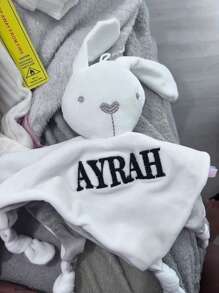 定制刺绣被子，独家定制，刺绣名字被子，独家定制被子，爱的针法，刺绣名字被子，新妈妈/情人节礼物/探望礼物