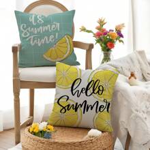 Lato Nowa Świeża Mała Poszewka na Poduszkę Cyfrowy Druk Wakacyjny Dom Salon Sofa Poszewka na Poduszkę Poszewka na Poduszkę