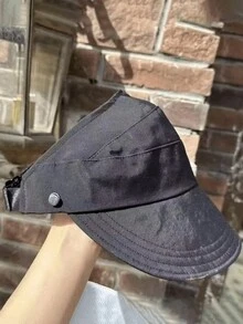 1 件透气马尾太阳帽，速干帽，适合骑自行车和戴口罩，时尚户外运动太阳帽