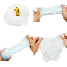 1 个米形造型粘土挤压管，米形减压粘液，香味泡沫粘液玩具，适用于办公室和教室，万圣节装饰，适合派对、生日、送给朋友的节日礼物 [随机包装和配件] - 彩色 - 查看 5