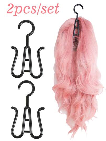 2 Stücke Portable Perücken Aufhänger Mit Verstärkten Haken Zum Aufhängen Von Perücken