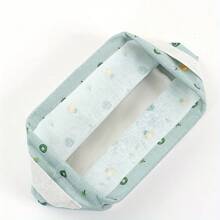 1pc Desktop Folding Storage Basket, Suitable For Organizing Cosmetics, Socks, Skincare Products, Household Storage Bin