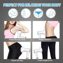 Electric Slimming Handheld Electric Anti-Cellulite Massage Device, Muscle Vibration Fat Burning Shaping Machine, Home & Gym Accessory