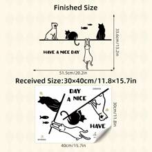 BRUP 1 件 PVC 黑色“别忘了”钥匙图案护理技巧艺术墙贴和窗户贴纸，防水，可移除贴花，适用于门、盥洗室和入口墙壁装饰和家居美学礼物生日毕业房间装饰家居装饰浴室装饰卧室装饰房间装饰用品客厅装饰家居装饰客厅墙壁艺术墙纸