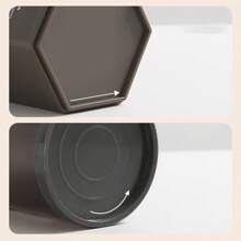 1pc Customized Hexagonal Pen Holder, Simple & Elegant Desk Organizer For Office, School Student - Multicolor - View 8