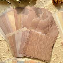 360sheets Vintage Material Paper Writing Background Paper Hand Made DIY Scrapbooking Journaling Decorative Craft Paper