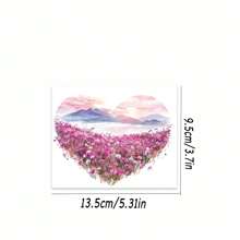 Set van 12/24 romantische aquarel hartvormige wenskaarten met enveloppen - Geschikt voor Moederdag, jubileum, verloving en Valentijnsdag - Doordachte kaartcadeaus voor echtgenoot, echtgenote, vriend, vriendin, vader, moeder - Uniek cadeau-idee
