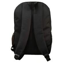 Customizable 16-Inch Laptop Backpack, Printed Design Options For Couples, Polyester, Easy To Wipe, Zipper Closure, Adjustable Shoulder Straps, Tablet Compartment - Ideal For Students