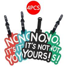 Rapid Identification Tag For Travel Baggage,Creative PVC Luggage Tags, Soft Rubber, Airport Check-In, Boarding Passes, Backpack Identification, Tag Prevention, Pendants, Luggage Identification Bag For School School Accessories School Stuff - Nhiều màu - Xem 14