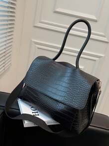 Large Capacity Bag 2024 Spring/Summer New Retro Briefcase Women's Unique Design Shoulder Crossbody Bag