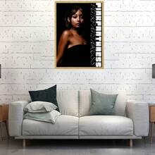 1 sztuka nieoprawione plakaty wielkanocne popowe sztuka ścienna piosenkarka różowa pantera plakat HD sztuka ścienna dom salon sypialnia bar estetyczna dekoracja