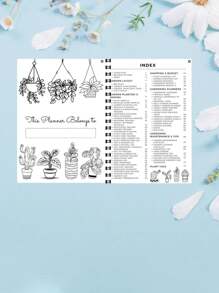 1 Pc Houseplant Watering Schedule, Houseplant Care,Garden Log Tracker, Digital Houseplant Watering Schedule, Houseplant Care Plan This Planning Notebook