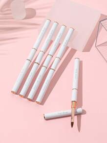 Set de 5 piezas de bolígrafos de metal de doble punta, incluye: bolígrafos para dibujar flores, dibujos de colores, dibujos de líneas, terapia fotográfica y juego de pinceles para tallado