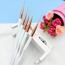 “纤腰”指甲油笔：在家打造沙龙级设计的秘诀 适用于美甲师和初学者：符合人体工程学且控制流畅的指甲油笔