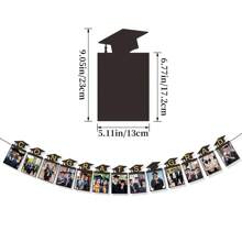 Graduation Photo Banner Graduation Picture Banner For Graduation Decorations Congrats Grad Graduation Banner Photo Banner