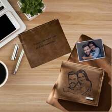 1 chiếc Ví da PU in ảnh tùy chỉnh, Ví nam cá nhân hóa, Ví của bố, Quà tặng ngày lễ tình nhân, Quà tặng kỷ niệm cho anh ấy, Quà tặng sinh nhật của bố, Quà tặng Ngày của cha cá nhân hóa, Đa năng, Sức chứa lớn, Đa năng, Đa chức năng, Nhiều màu sắc, Dễ thương, Đáng yêu, Thu gọn, Hài hước, Dễ thương, Y2K, Tối giản, Đi làm, Công sở thường ngày, Cơ bản, Tùy chỉnh, Cá nhân hóa, Độc đáo, Tùy chỉnh, Quà tặng lý tưởng cho anh ấy, Quà tặng lý tưởng cho cô ấy, Cô ấy, Gia đình, Bạn bè, Bạn gái, Cho ngày kỷ niệm, Cho sinh nhật, Cho ngày lễ / Kỳ nghỉ, Cho hoạt động ngoài trời / Đi chơi / Du lịch / Đi bộ đường dài / Sân vận động / Thể thao / Leo núi, Cho công việc / Đi làm / Công việc / Văn phòng - Nhiều màu - Xem 2