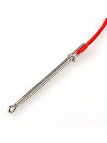 2pcs Elastic Band Threader, Sewing DIY Accessories, Metal Belt Clip Threader Needle, For Home Sewing Machine, Pants And Skirt Craft Tools