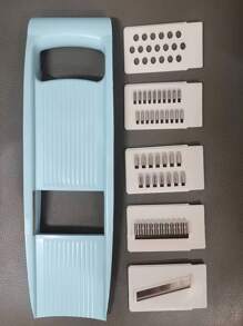 1 Set 5in1 Vegetable Slicer Multifunctional Fruit Slicer Manual Food Grater Vegetable Grater Cutter Potato Grater Household Potato Chopper Kitchen Stuff Kitchen Gadgets