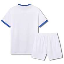 2pcs Personalized Men's Soccer Jersey- Customized Name,Number And Picture Print Short Sleeve T-Shirt+Shorts Sports Set Spring/Summer