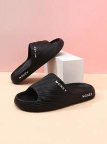 Chanclas de EVA con estampado de excremento, unisex, adecuadas para adolescentes, verano, uso casual u outdoor, deportivo o vacaciones, regalos de graduación o accesorios de vestir para cumpleaños, baño, antideslizantes, resistentes a los olores, para uso interior y exterior, disponibles en 4 colores