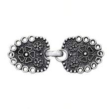 1/2/3/4 Stück Vintage Pulloverclips-Set, Umhangknopf-Verschluss, Wollstrickjacken-Nähverschluss-Haken, Retro Schalkragen Broschen-Clip, formelle Hemdknöpfe