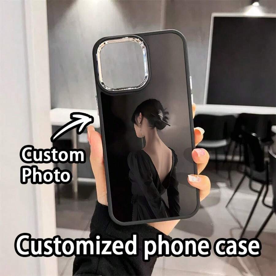 Customized Picture Phone Case Compatible With Iphone 16/15/11/12/13/14 Pro Max With Photo Pattern Personalized Phone Case, Custom Photo Cover, HD Quality, Unique Birthday Gift Valentine's Day Gift