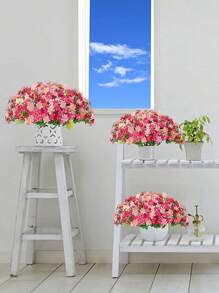 1/3/5 pièces Bouquet de fleurs de marguerite artificielles. Cadeaux de la Saint-Valentin, décoration de mariage, fleur à tenir dans la main de la mariée, fleur de poignet, matériel pour maison, salle à manger, chambre à coucher, vase, décoration florale DIY, matériel pour gâteau d'anniversaire, décoration du Nouvel An, accessoire photo, décoration d'automne