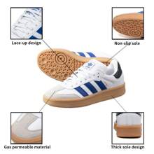 Adidas Originals SAMBA XLG Men's And Women's Shoes Comfortable Cushioning Lightweight Sports Shoes Breathable Casual Shoes Outdoor Running Shoes IE9182