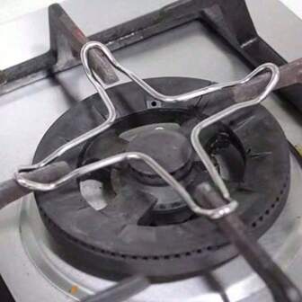 1pc 家用燃气灶辅助架奶锅架迷你锅架咖啡架