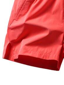 1pc Women's Quick Drying Breathable Workout Shorts, Seamless Running & Beach Shorts - Watermelon Pink - View 11