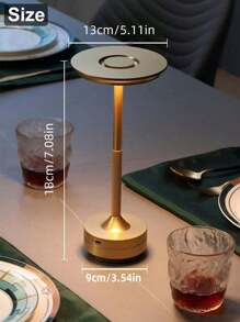 奢华铁艺触摸灯，床头台灯，新款高脚氛围灯 - 均碼 - 查看 6