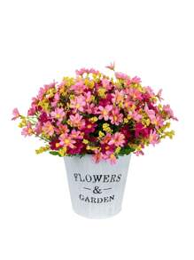1/3/5 pièces Bouquet de fleurs de marguerite artificielles. Cadeaux de la Saint-Valentin, décoration de mariage, fleur à tenir dans la main de la mariée, fleur de poignet, matériel pour maison, salle à manger, chambre à coucher, vase, décoration florale DIY, matériel pour gâteau d'anniversaire, décoration du Nouvel An, accessoire photo, décoration d'automne