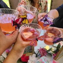 50 Pieces Butterfly Wall Decoration - Plastic Butterfly Wings Foldable Removable Waterproof Reusable Wall Stickers For Family Room Bedroom Nursery Party Wedding Festival Decoration ... Gifts Birthday Graduation Room Decor Home Decor Bathroom Decor Bedroom Decor Room Decoration Stuff Living Room Decor House Decor Home Decor Living Room Wall Art Wall Paper