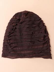 1pc Casual Headscarf For Daily Life, Outdoor, Home, Slouchy Cap