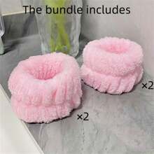 2pcs/4pcs/6pcs/8pcs/10pcs Wrist Bands, Wrist Towel Bands, Sweat Absorbent Wristbands For Women, Reusable Cleaning Wristbands, Soft Wash Face Wrist Bands, Facial Makeup Wrist Bands, Anti-Sweat Arm Sleeve Wristbands, Can Be Used As Headbands, Scrunchies, Sports Wristbands, Multiple Colors And Sizes Combinations - Bathroom Accessories, Reusable Spa Quality Sweat Bands Suitable For Women And Girls, Great For Face Washing, Yoga, Running Home Bathroom Decor Fall Decor Back To School