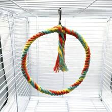 1 Piece Of TPR Bird Stand Spring And Summer Bird Outdoor Toy Parrot Stand Indoor Bird Cage Decoration Is Suitable For Bird Grinding Claws To Relieve Boredom Of Roosting Birds