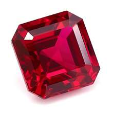 VVS Lab-Grown Ruby Gemstone, Hydrothermal Grown, AGL Certified, Suitable For Engagement Rings/Bracelets/Luxury Inlay - Red-Without Certificate - View 2