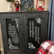 8 Peças Stencils para Artesanato Reutilizáveis, Stencil de Galhos, Notas Musicais, Textura Floral, Modelo de Bottom em Camadas, Moldes para Desenho, Stencils para Pintura em Madeira, Móveis, Papel (8 Galhos), De Volta às Aulas, Material Escolar