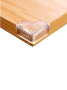 2/4/6/10 pezzi di angoli protettivi in PVC per tavoli, a forma di cuore, trasparenti, di sicurezza anti-collisione, adatti per mobili, tavolini, protezione anti-collisione per vetri