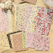 360sheets Vintage Material Paper Writing Background Paper Hand Made DIY Scrapbooking Journaling Decorative Craft Paper