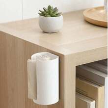 1 件创意无粘性垃圾袋整理盒，壁挂式厨房塑料袋分配器和储物盒 - 彩色 - 查看 7