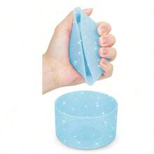 1 件闪光硅胶套与 杯兼容，保护杯底配件适合 12-24 盎司水瓶和适合 Yeti，杯底套直径 2.95 英寸