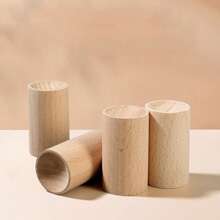 5/3 件装木质扩散棒，适用于家庭和办公室，圆形圆柱山毛榉木香味扩散器，适用于客厅、卧室、衣柜、浴室、汽车、芳香扩散器配件